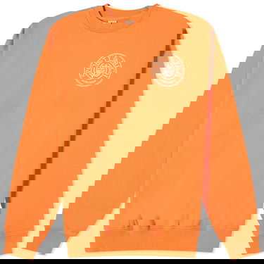 Sweater Sporty & Rich Conneticut Crest Crew Sweat Orange | CRAW2329SQ, 0