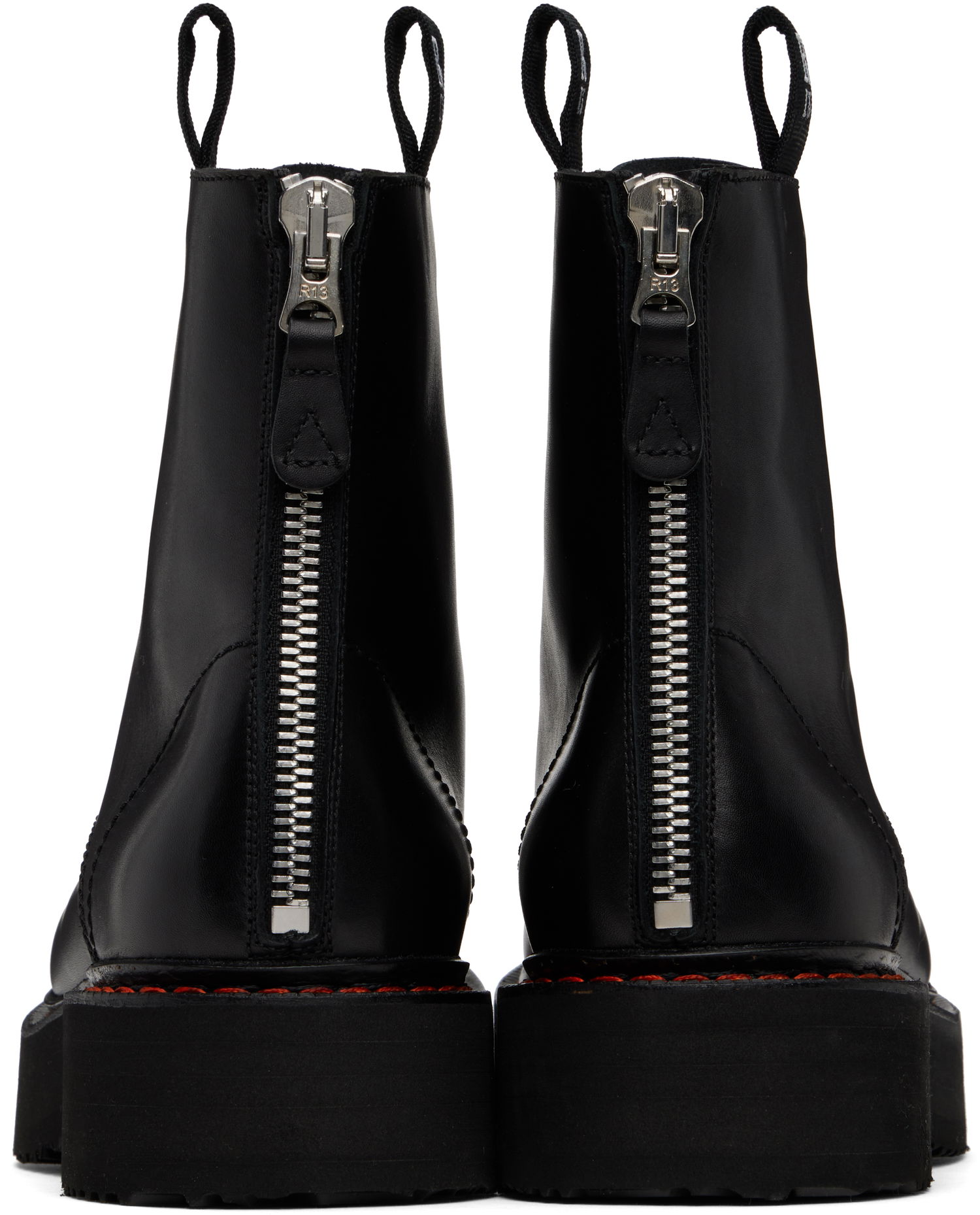 Tøj R13 R13 Single Stack Boots Sort | R13WS025-S001A, 1