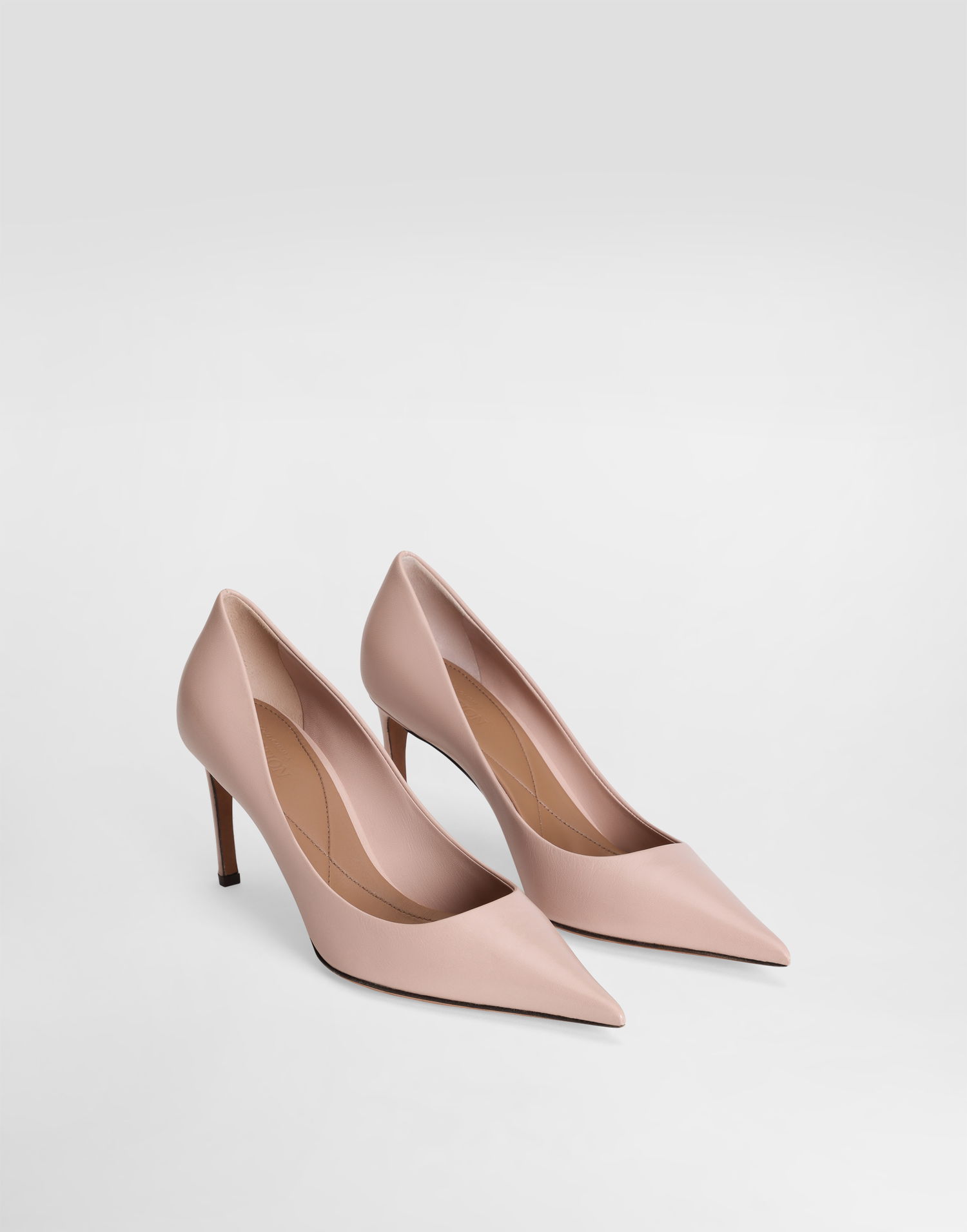 Tilbehør Dolce & Gabbana Dolce & Gabbana Polished Goatskin Pumps Lyserød | CD1893A57388I481, 1