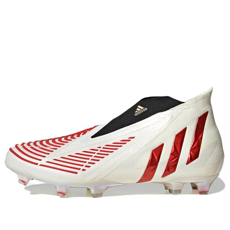 Sneakers og sko adidas Performance adidas Predator Edge+ FG 'Off White Vivid Red' Hvid | GV7384