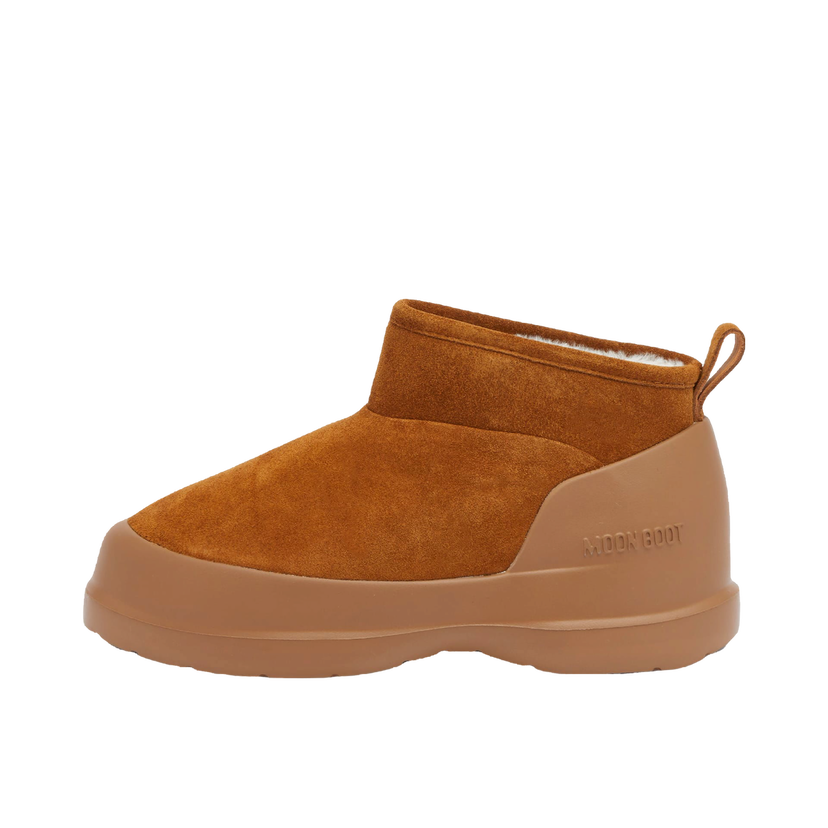 Sneakers og sko Moon Boot Luna Suede Low Boot Cognac Brun | 80D2480040-COG