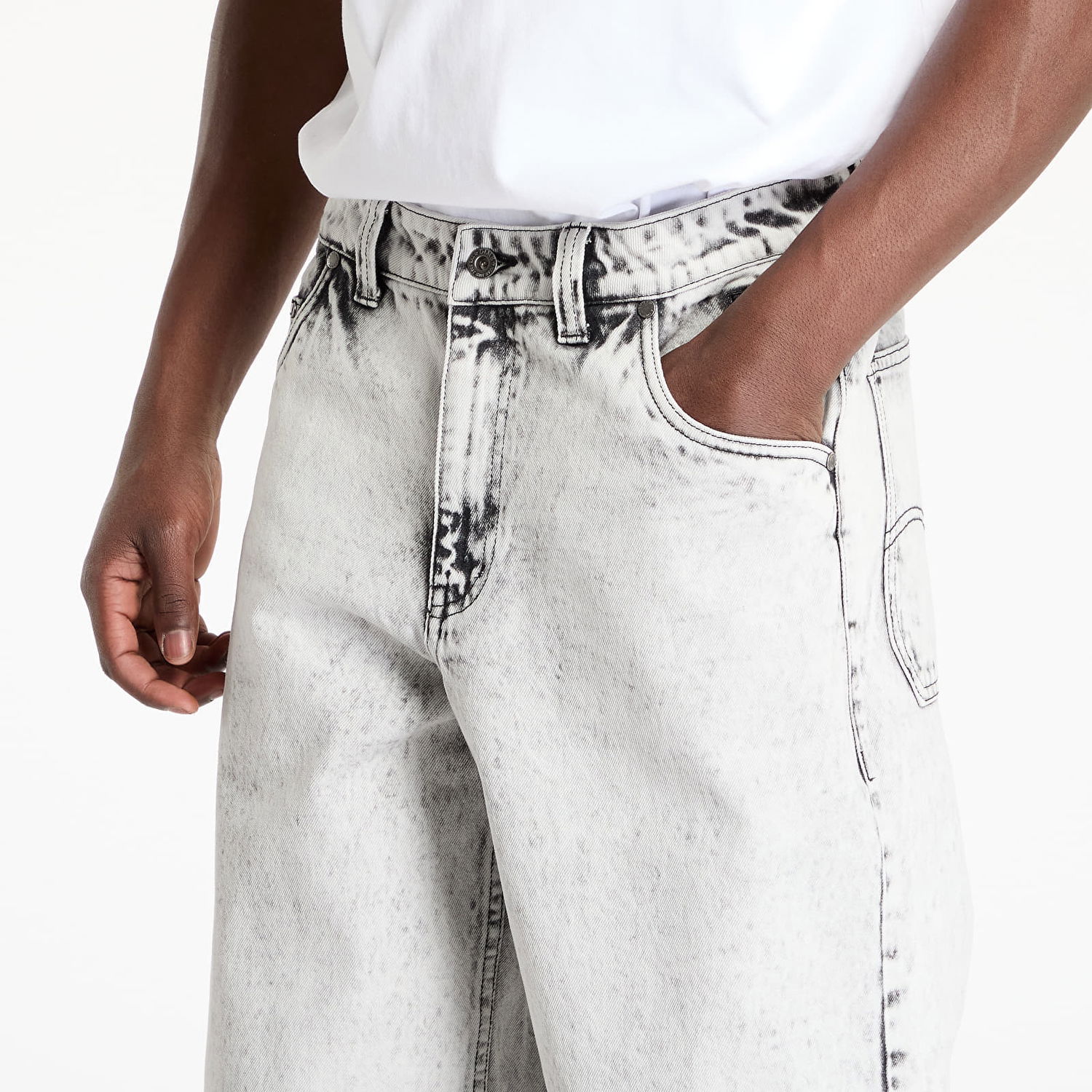 Jeans Dime DIME Classic Baggy Denim Pants Grå | DIME2SP2510WHT, 1