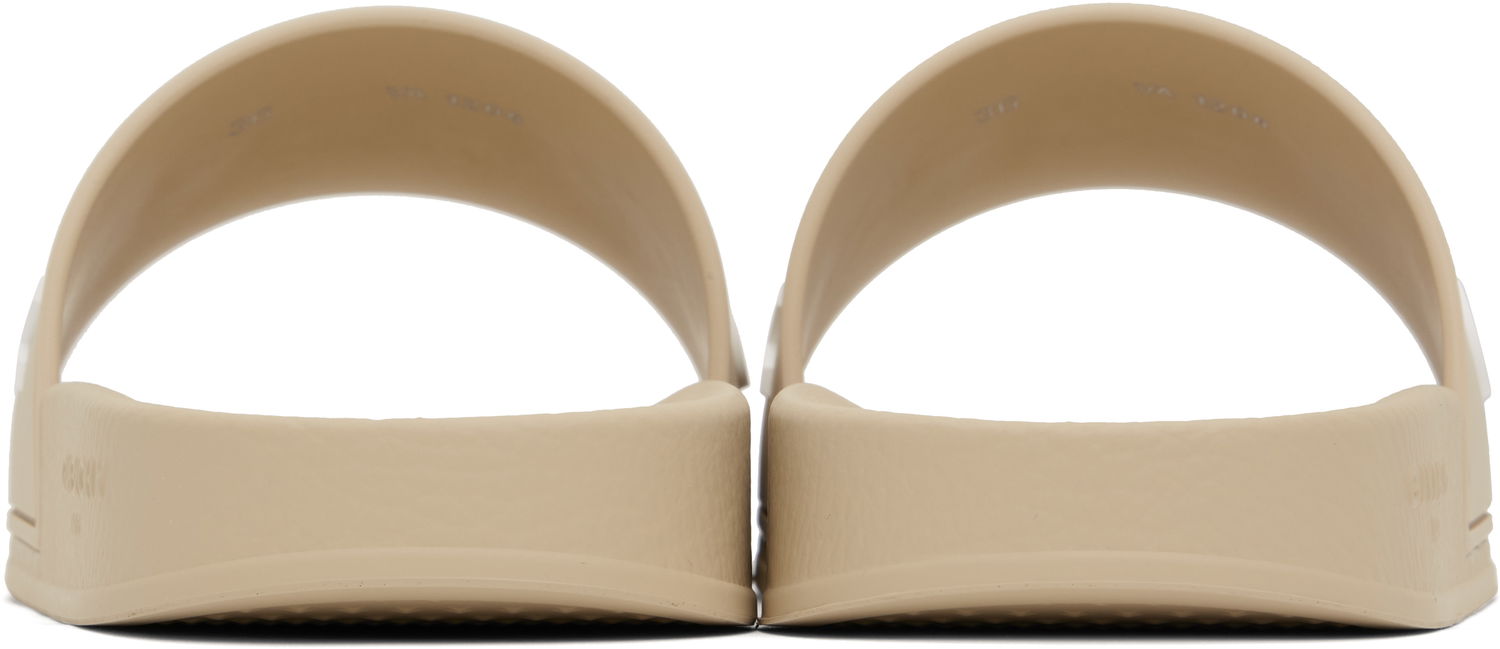 Tilbehør Givenchy Givenchy Embossed Pool Slides Beige | BE3076E1KU270, 1