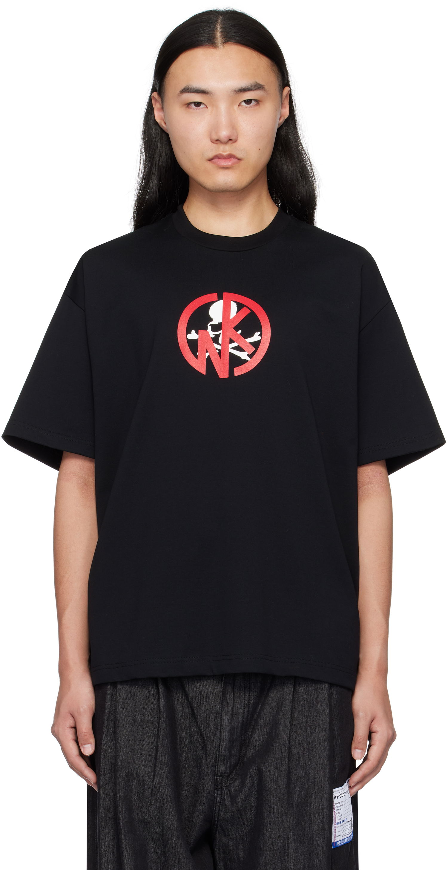 T-shirt Mastermind WORLD Mastermind World Ultimate Muscle Edition T-Shirt Sort | MJ24C13-TS116-707, 0