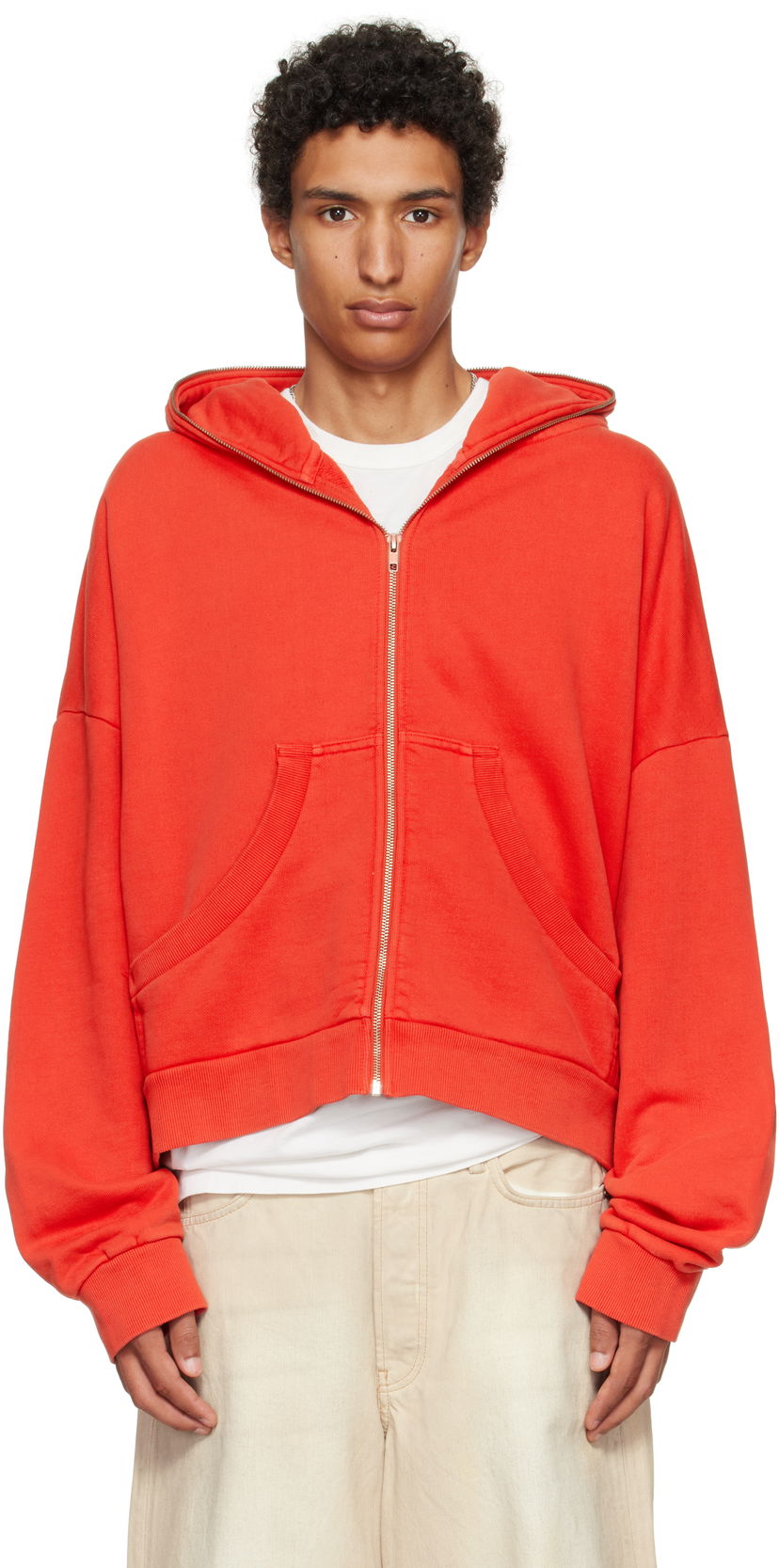 Sweatshirt Entire Studios Entire Studios Eternal Zip Hoodie Rød | ES2202CH