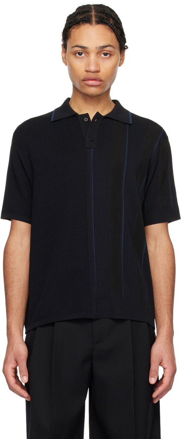 Polo skjorte Jacquemus Les Sculptures 'Le polo Juego' Polo Tee Sort | 24E245KN417-2361