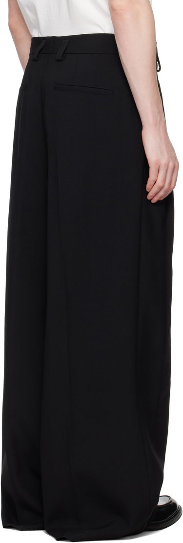 Bukser Jil Sander Jil Sander Wool Pleated Trousers Sort | J21KA0265_J40160, 2