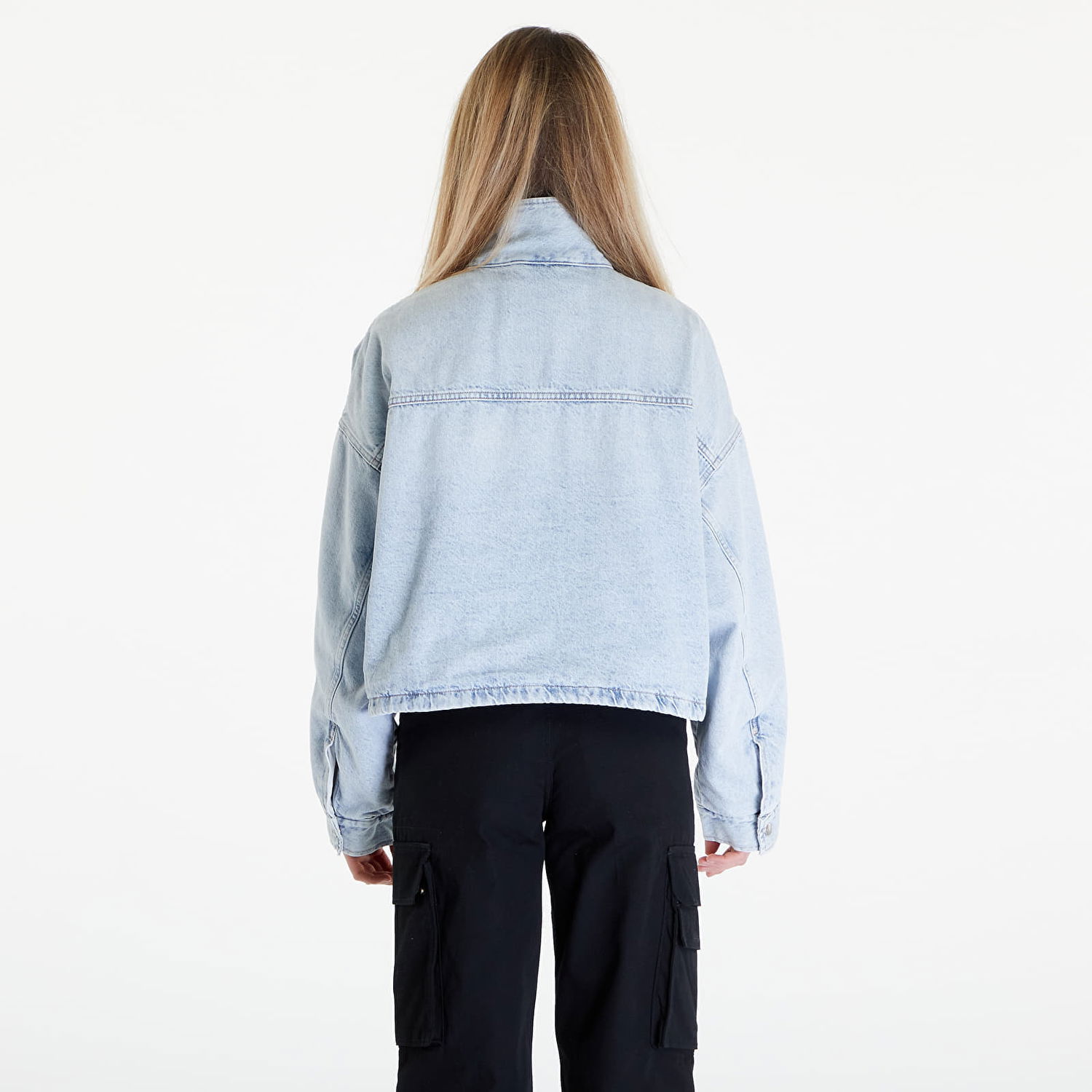 Jakke CALVIN KLEIN Denim Pop Over Denim Blå | J20J223298 1AA, 1