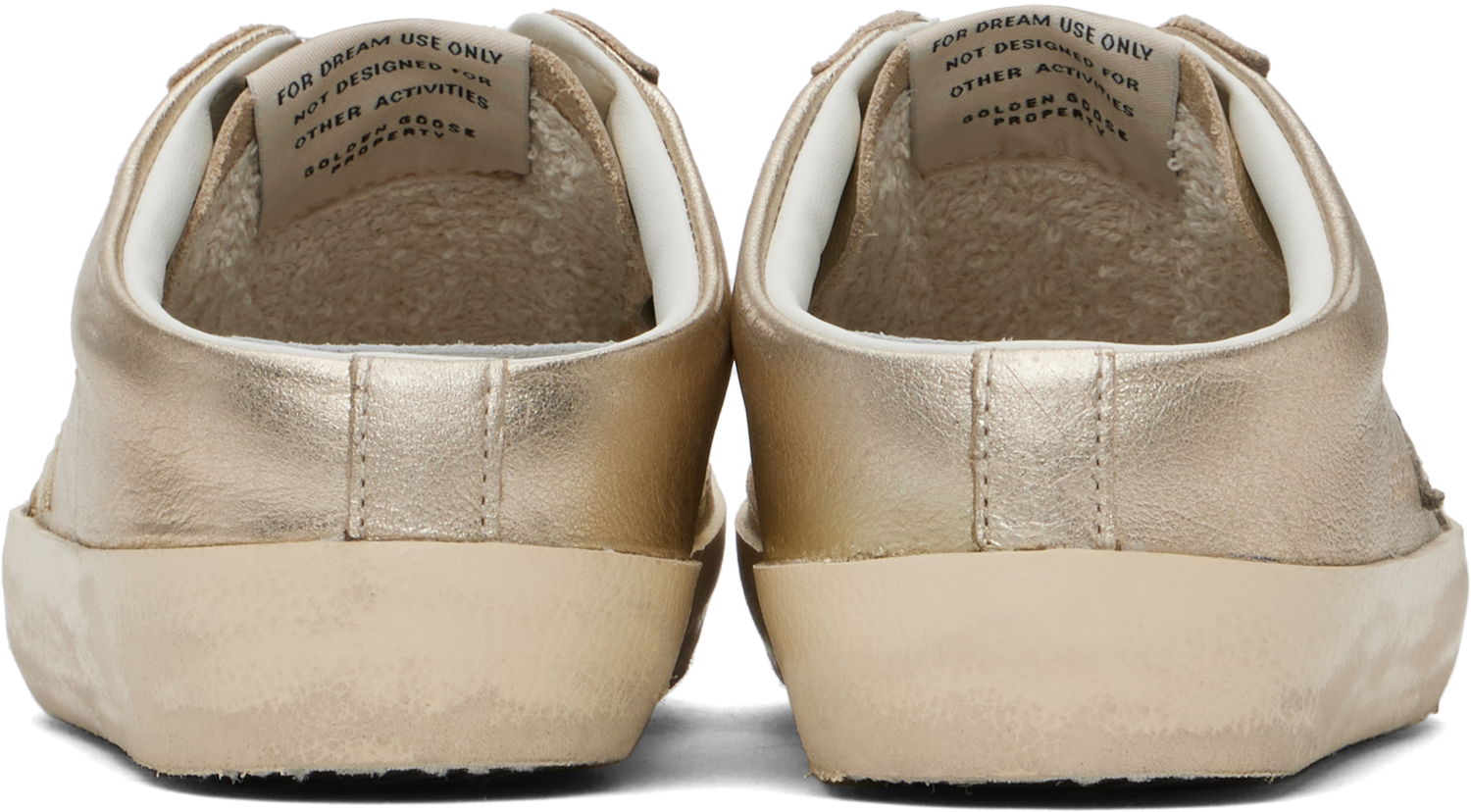 Tøj Golden Goose Golden Goose Super-Star Sabot Metalisk | GWF00110.F006789.15582, 1