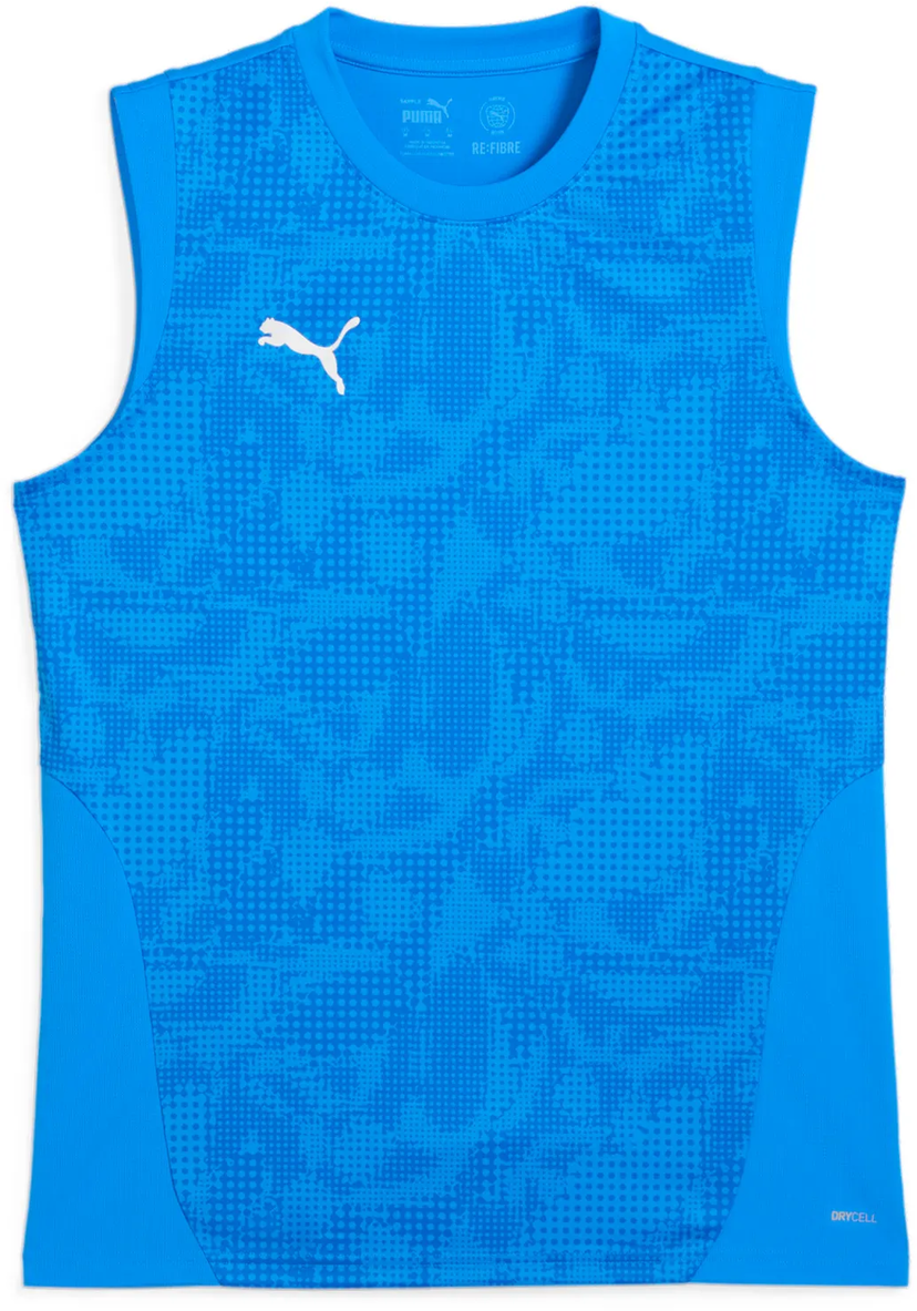 Tanktop Puma Puma TeamCUP Training Sleeveless Jersey Blå | 659168-02