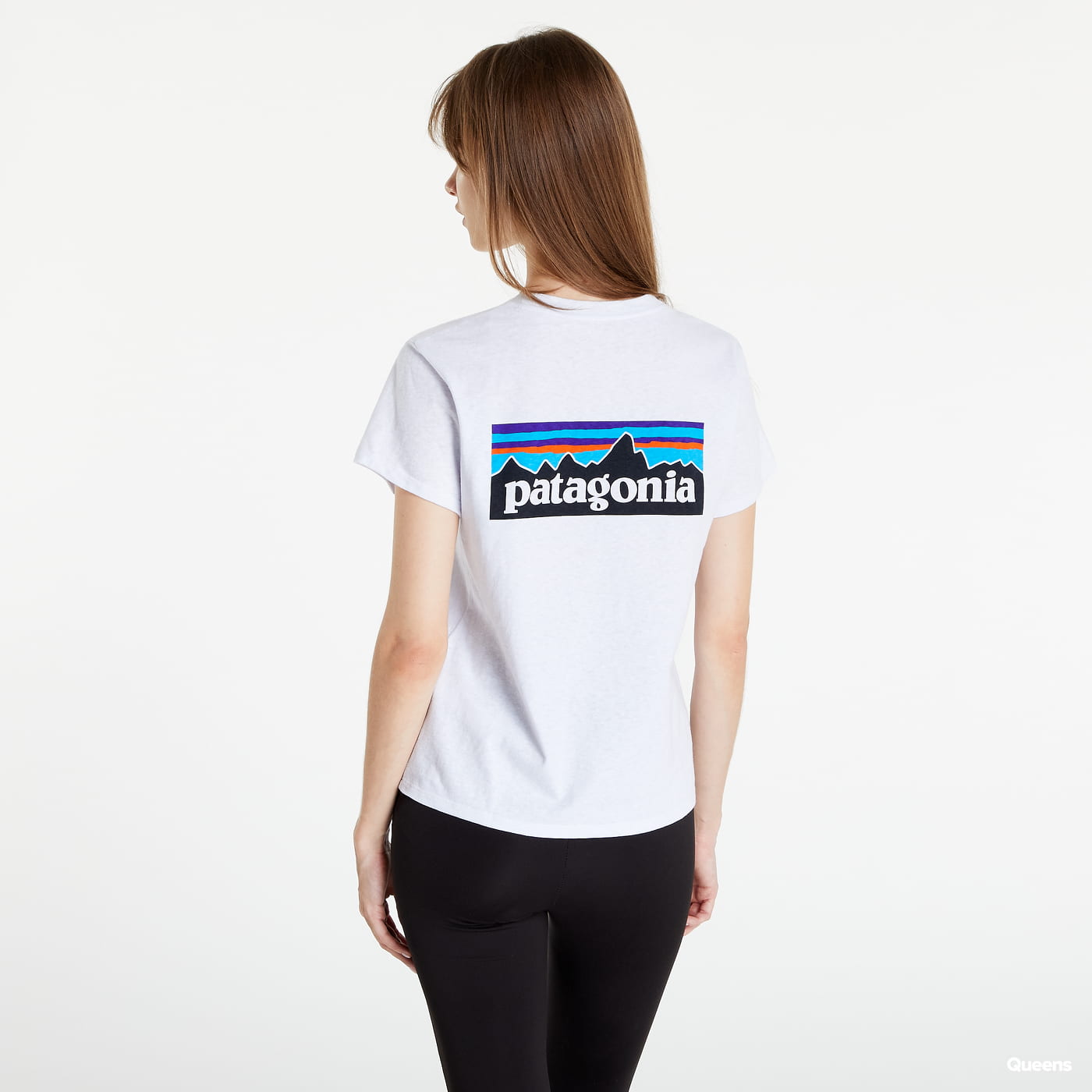 T-shirt Patagonia P-6 Logo Responsibili T-Shirt Hvid | 37567, 1