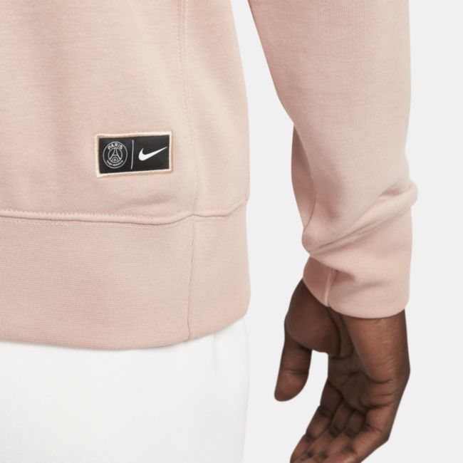 Sweatshirt Nike Paris Saint-Germain  French Terry Football Hoodie Lyserød | DN1317-609, 1