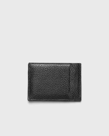Tegnebog 032C Leather Card Holder Sort | F25-UAL-3603-000, 3