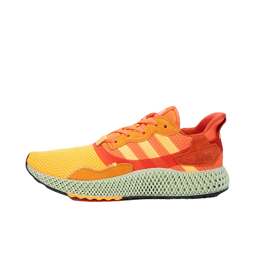 Sneakers og sko adidas Originals SNS x ZX 4000 4D "20th Anniversary Day" Orange | FV5524