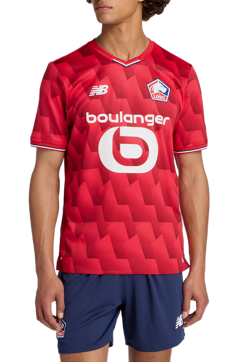 Jersey New Balance LOSC Lille Home Jersey 2025/26 Rød | mt230454-hme, 0
