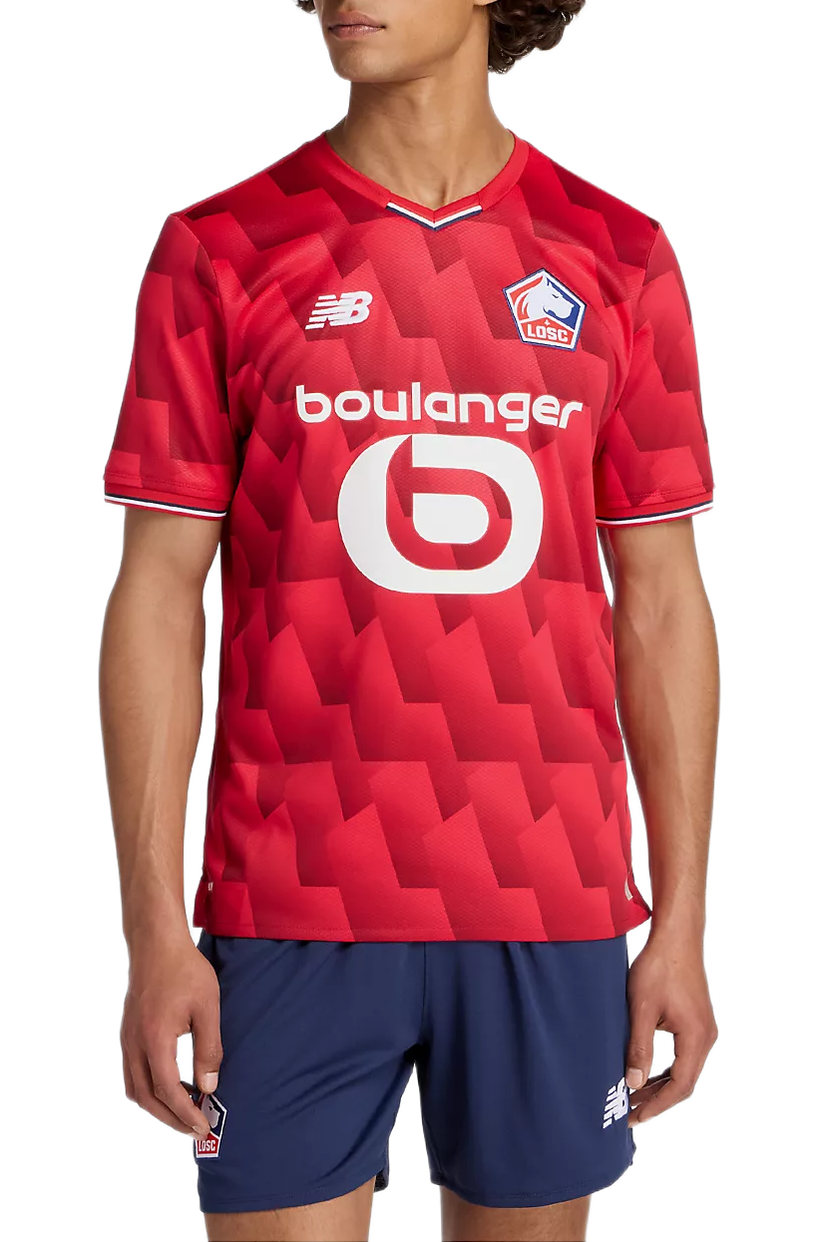 Jersey New Balance LOSC Lille Home Jersey 2025/26 Rød | mt230454-hme