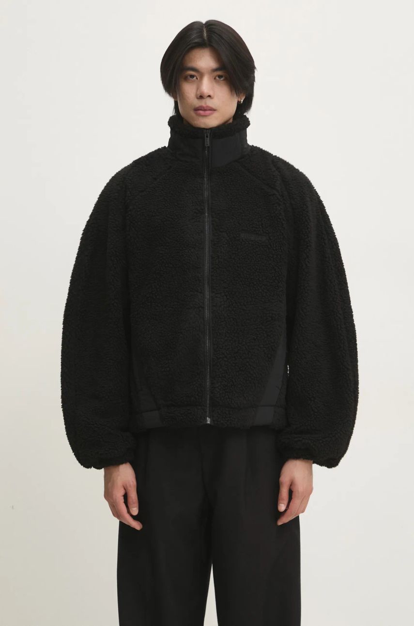 Jakke Han Kjøbenhavn Han Kjøbenhavn Oversize Fleece Jacket Sort | U.134141, 0