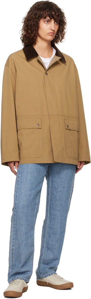 Jakke The Row The Row Frank Chore Jacket Beige | 7961-W3562, 3