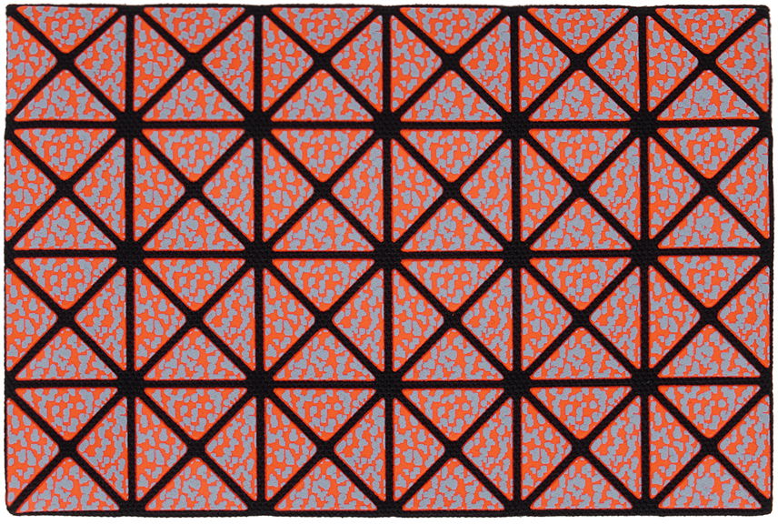 Tegnebog BAO BAO ISSEY MIYAKE Geometric Pattern Card Holder Orange | BB47AG324, 0