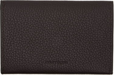 Tegnebog Courrèges Grained Leather Card Holder Brun | 124GPM011CV0016, 1