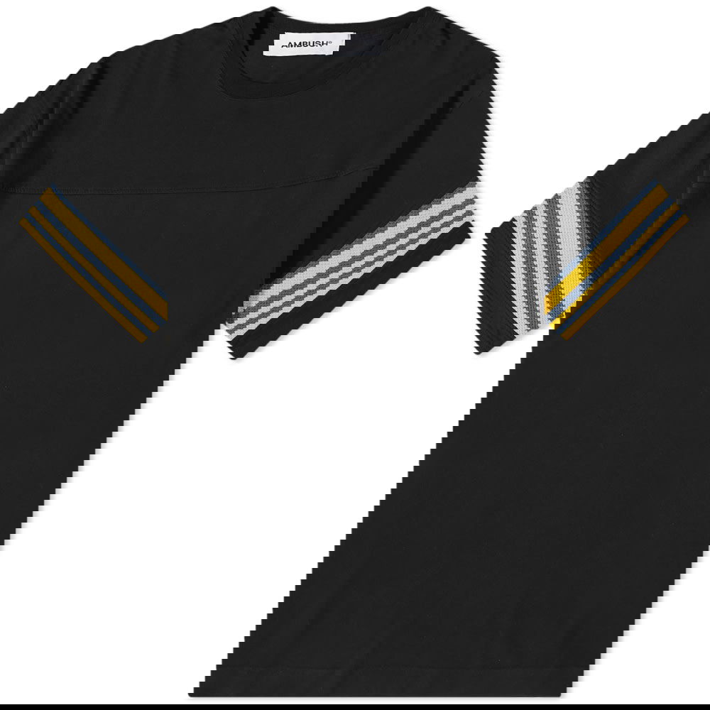 T-shirt Ambush Striped Rib Tee Mørkeblå | BMAA053F22JER0014401, 0