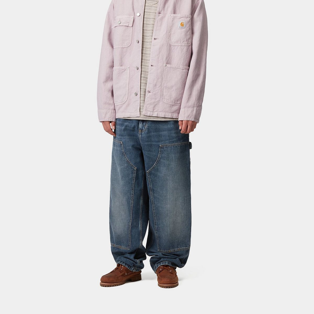 Bukser Carhartt WIP WIP OG Double Knee Pants Lilla | I035797_9, 0