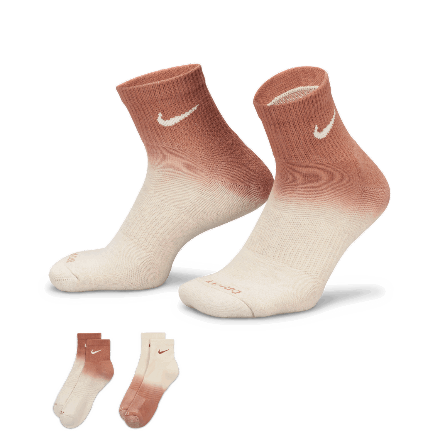 Sokker Nike Everyday Plus 2 Pairs Rød | FJ4913-907, 1