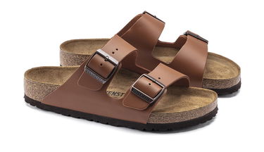 Sneakers og sko Birkenstock Arizona Natural Leather Regular Fit Brun | 1019019, 3