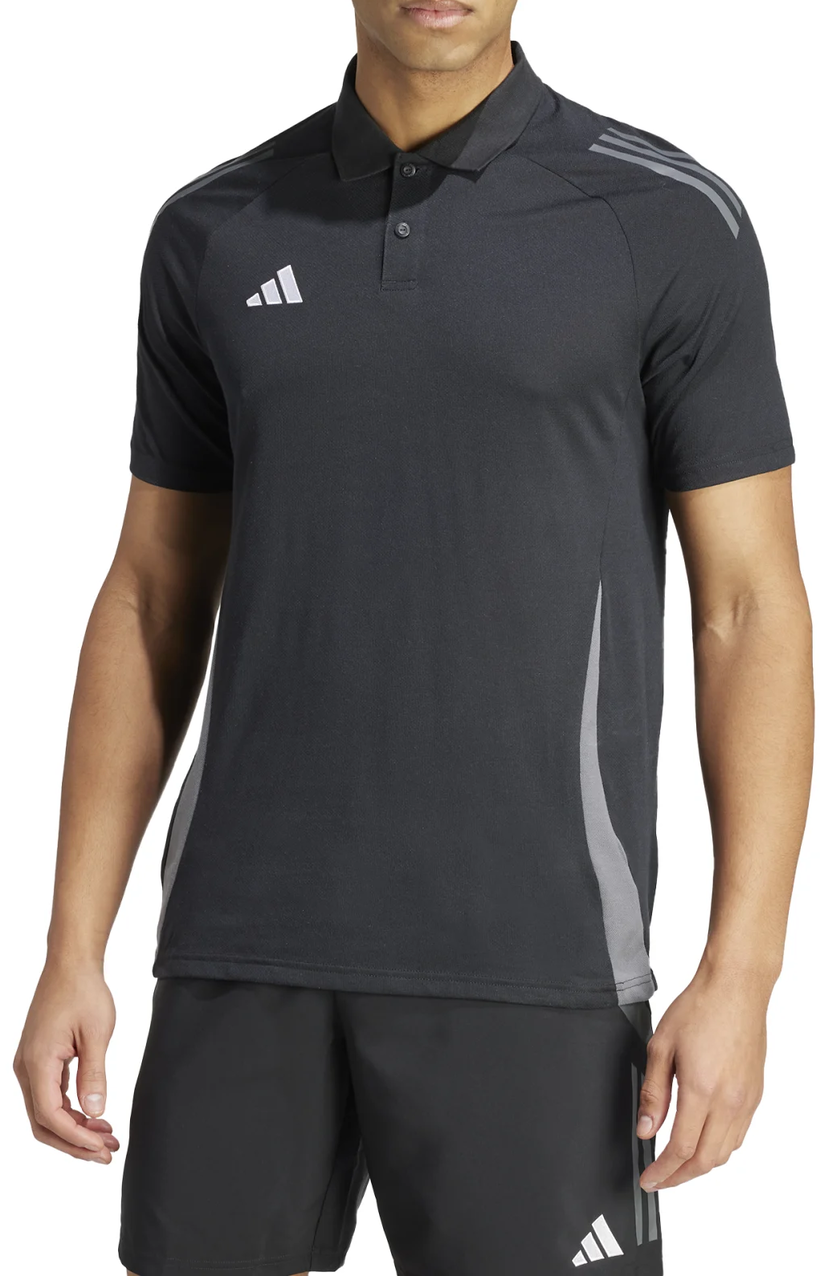 Polo skjorte adidas Originals adidas TIRO24 C POLO Sort | ij8344