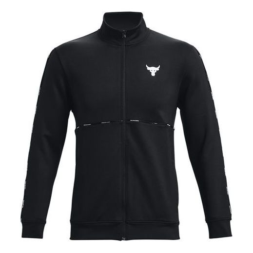 Sweatshirt Under Armour Project Rock Men's Track Jacket Sort | 1367084-001