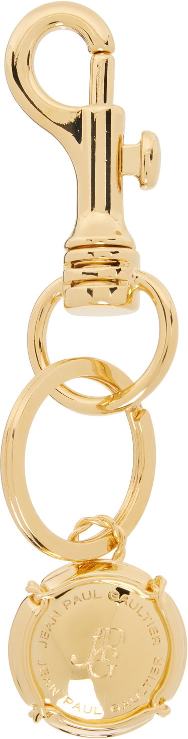 Nøgleringe Jean Paul Gaultier Jean Paul Gaultier 'The Champagne' Keychain Metalisk | 25/03-W-JW009-X053-92, 0