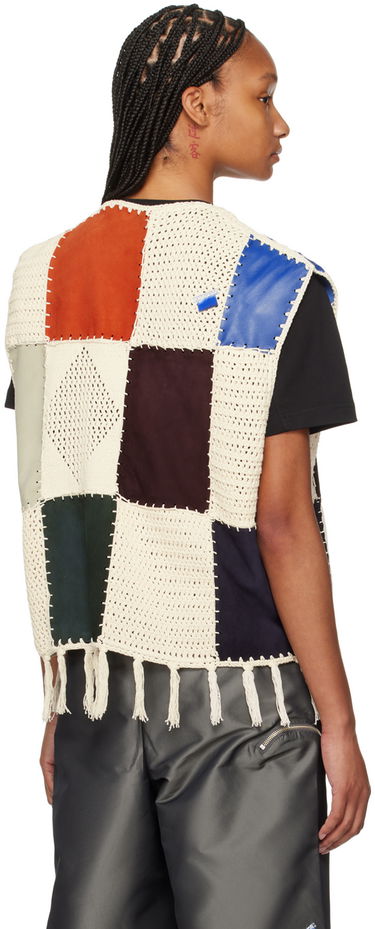 Vest ADER ERROR Patchwork Crochet Vest Flerfarvet | BN01SSKT0201IV, 2
