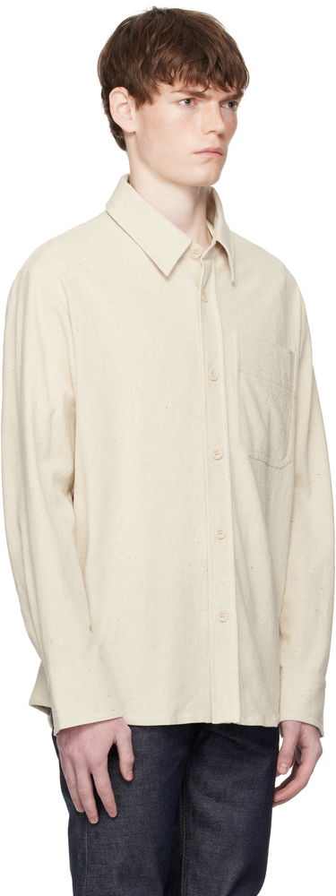 Skjorte A.P.C. A.P.C. Basile Overshirt Beige | COGEV-H02709, 1