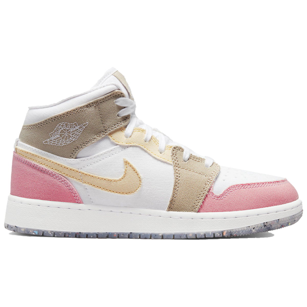 Sneakers og sko Jordan Air Jordan 1 Mid SE "Pastel Grind" GS Lyserød | DJ0338-100, 1