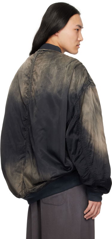Bomberjakke Maison MIHARA YASUHIRO MIHARA YASUHIRO Distressed Flight Bomber Jacket Sort | J13BL151, 2