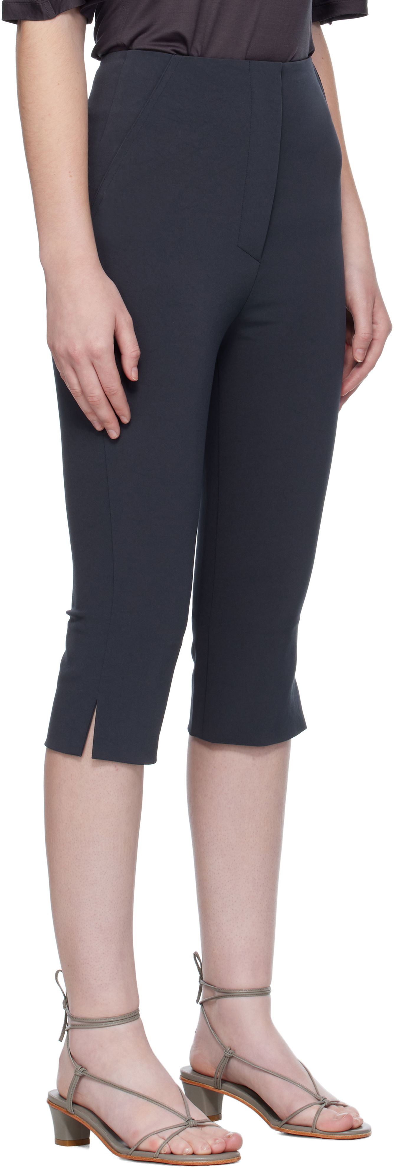 Shorts Nanushka Nanushka Saoirse Capri Shorts Mørkeblå | NW25PFPA15855, 1