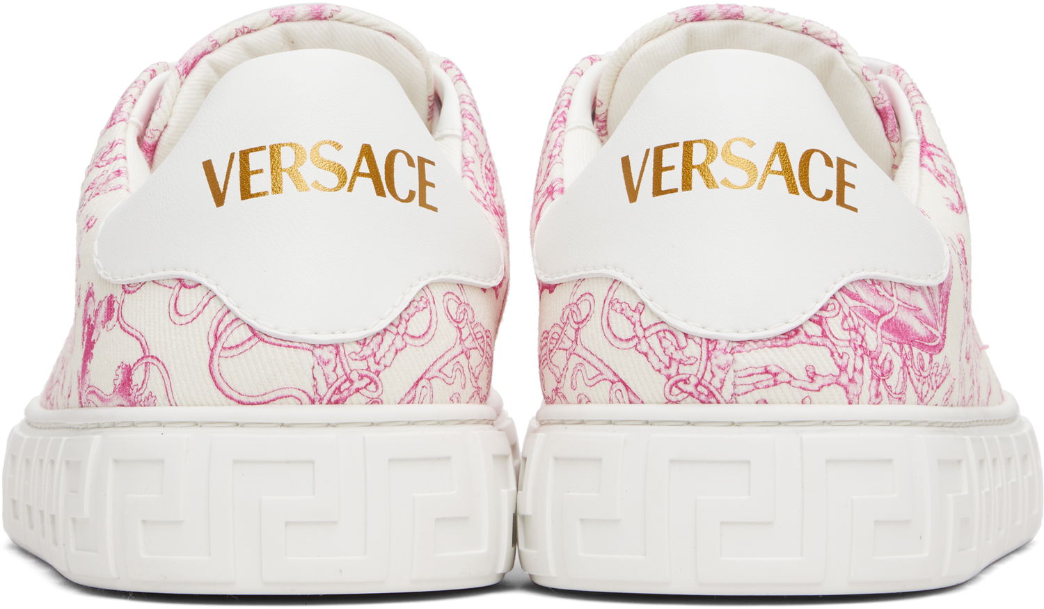 Tøj Versace Versace Underwater Barocco Greca Hvid | 1013568_1A15483, 1
