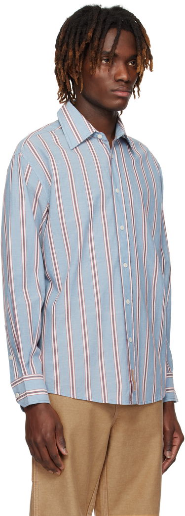 Skjorte Bode Bode Regatta Stripe Shirt Blå | MRS25SH026, 1
