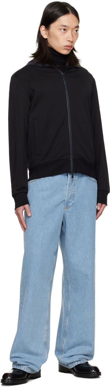 Jakke Moncler Moncler Zip Up Cardigan Jacket Sort | K20918G0001389AZY, 4