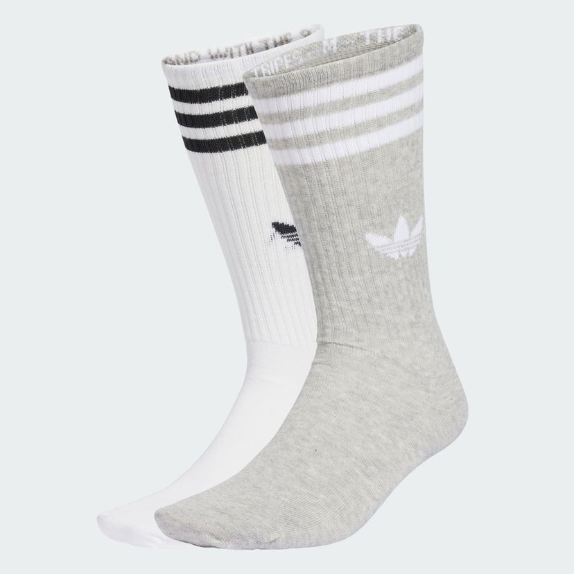 Sokker adidas Performance 3-Stripes High Crew Socks - 3 Pairs Hvid | JV7418