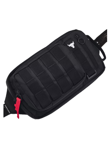 Taljetaske Under Armour Project Rock Waist Bag Sort | 1376457-001