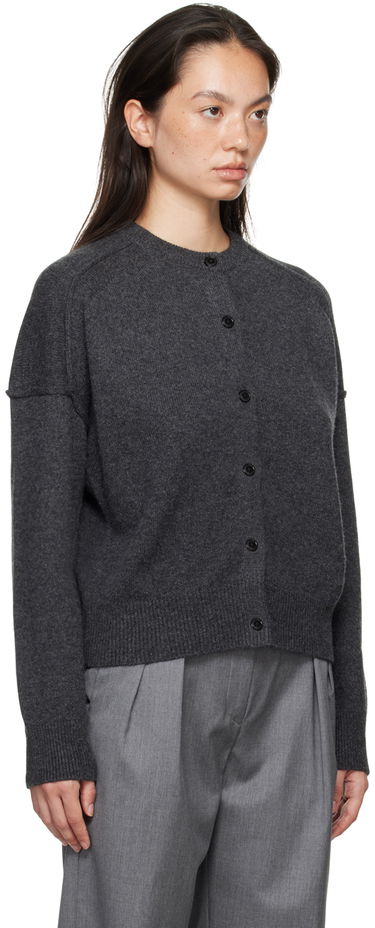 Sweater Loulou de Saison Loulou de Saison Keti Cardigan Beige | KETI, 4
