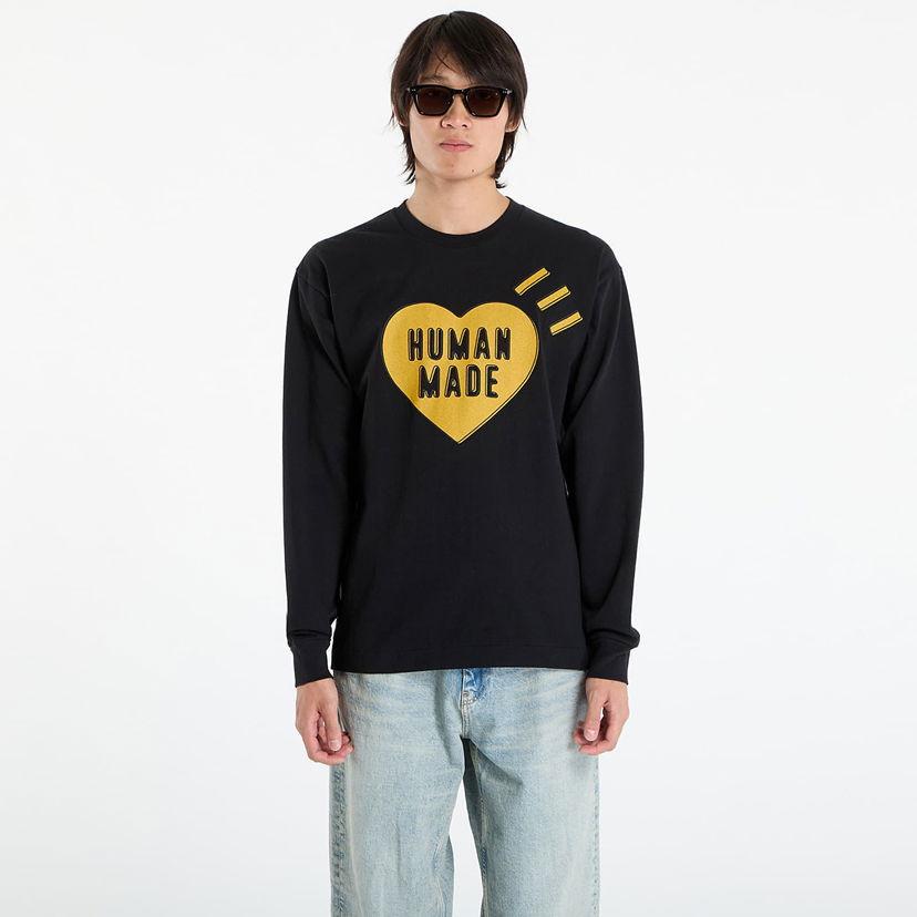 T-shirt Human Made HUMAN MADE Graphic Long Sleeve T-Shirt Sort | HM30CS044BK