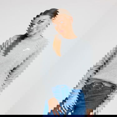 Sweatshirt Nike NSW Essential Crew Fleece Grå | BV4110-063, 0