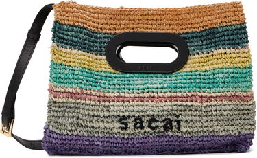Mulepose sacai Sacai Raffia New Shopper Small Bag Flerfarvet | S149-01, 0
