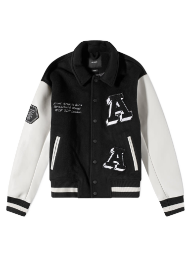 Jakke AXEL ARIGATO Illusion Varsity Jacket Sort | A0543001