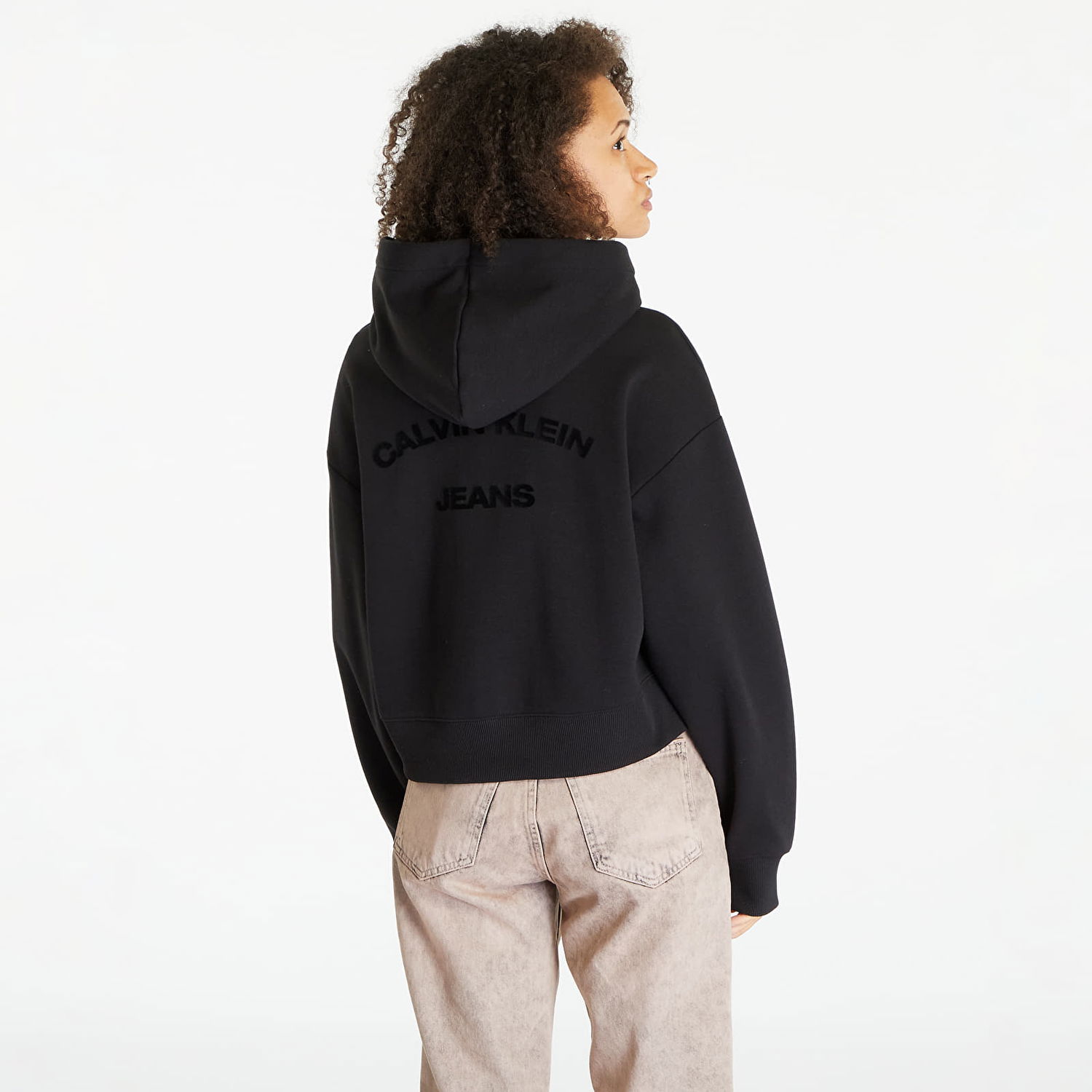 Sweatshirt CALVIN KLEIN 1978 Varsity Interlo Sort | J20J221941 BEH, 1