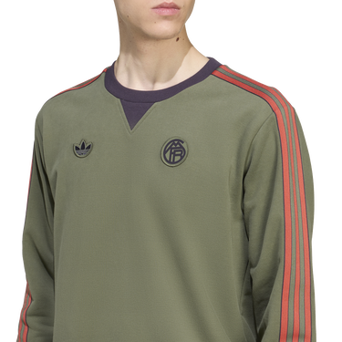 Sweatshirt adidas Originals FC Bayern Munich Icon Sweatshirt Grøn | jm9428, 3