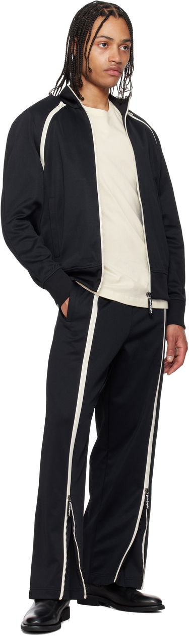 Træningsdragt Palm Angels Palm Angels Zip Sleeves Track Jacket Sort | PMBD082S25FAB0011010, 3