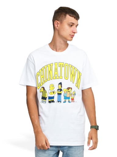 T-shirt MARKET The Simpsons Ha Ha Arc Tee Hvid | CTM1990350 / 1201